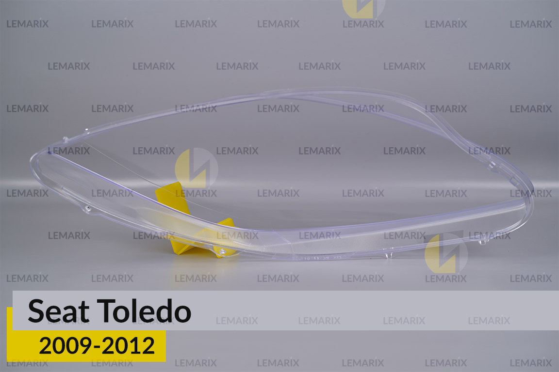Скло фари Seat Toledo (2009-2012) ліве