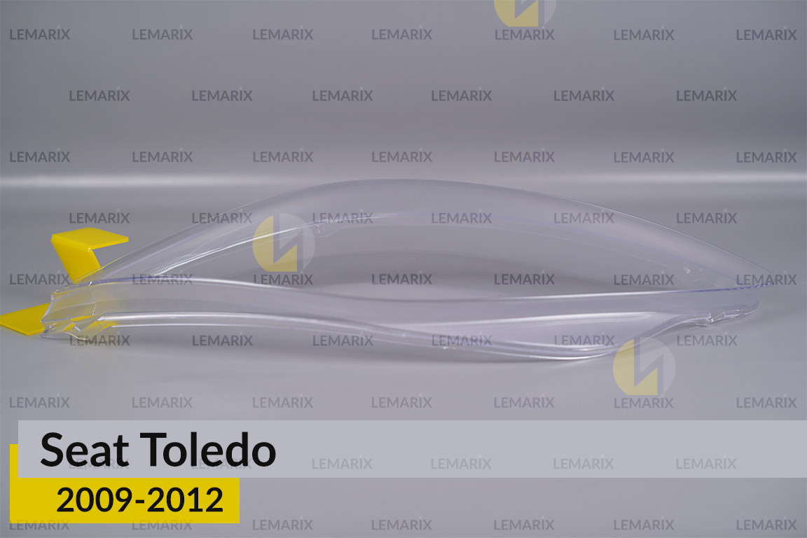 Скло фари Seat Toledo (2009-2012) ліве