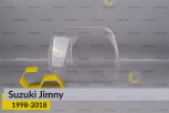 Скло фари Suzuki Jimny (1998-2018) праве