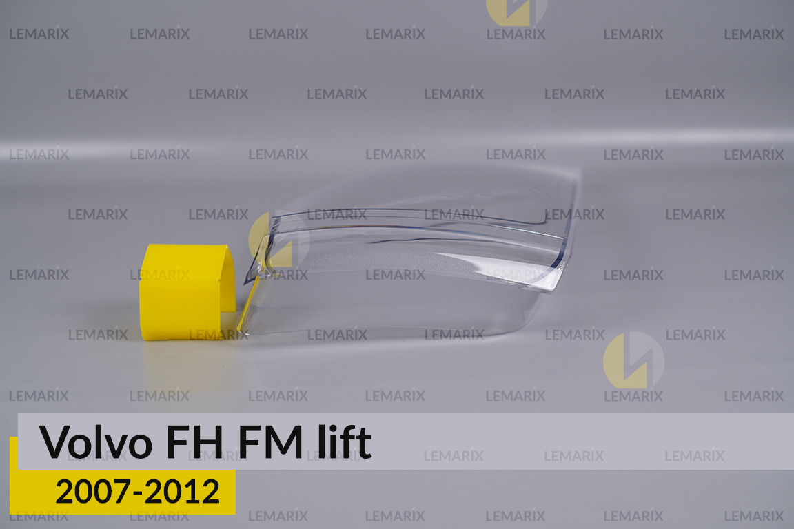 Скло фари Volvo FH FM (2007-2012) рест ліве