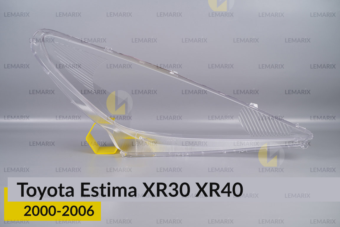 Скло фари Toyota Estima XR30 XR40 (2000-2006) ліве