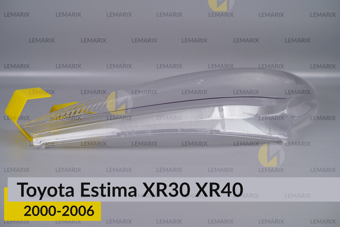 Скло фари Toyota Estima XR30 XR40 (2000-2006) ліве