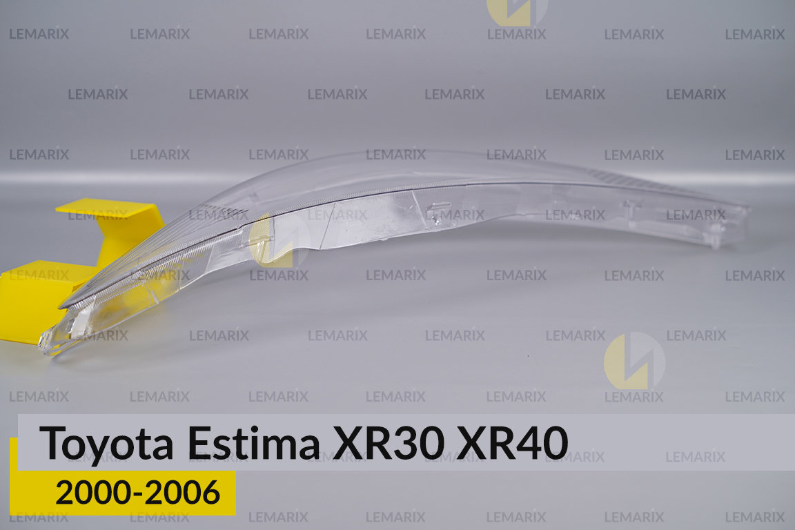 Скло фари Toyota Estima XR30 XR40 (2000-2006) ліве