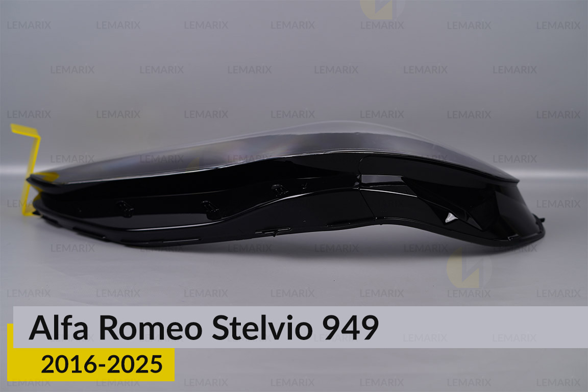 Скло фари Alfa Romeo Stelvio 949 (2016-2025) ліве