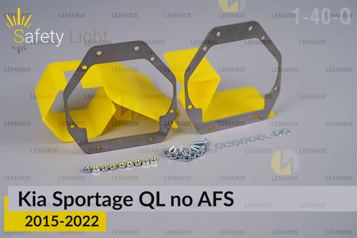 Перехідна рамка для Kia Sportage QL no AFS (2015-2022)