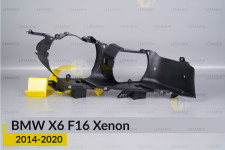Декоративная маска BMW X6 F16 Xenon (2014-2020) правая