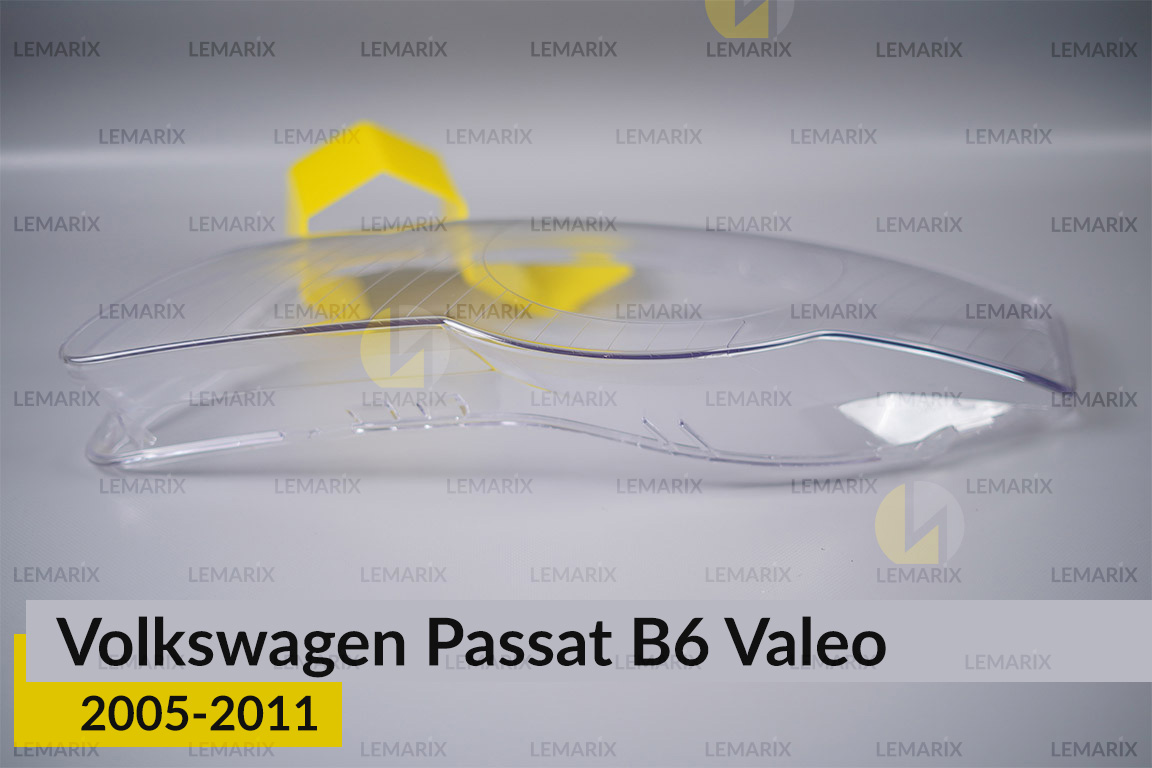 Скло фари VW Volkswagen Passat B6 Valeo (2005-2011) ліве