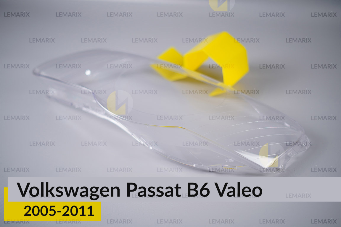 Скло фари VW Volkswagen Passat B6 Valeo (2005-2011) ліве