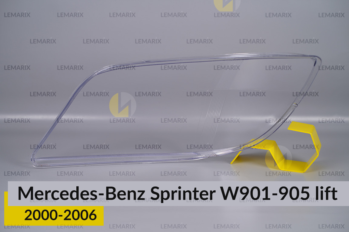 Скло фари Mercedes-Benz Sprinter W901 W902 W903 W904 W905 (2000-2006) рест праве