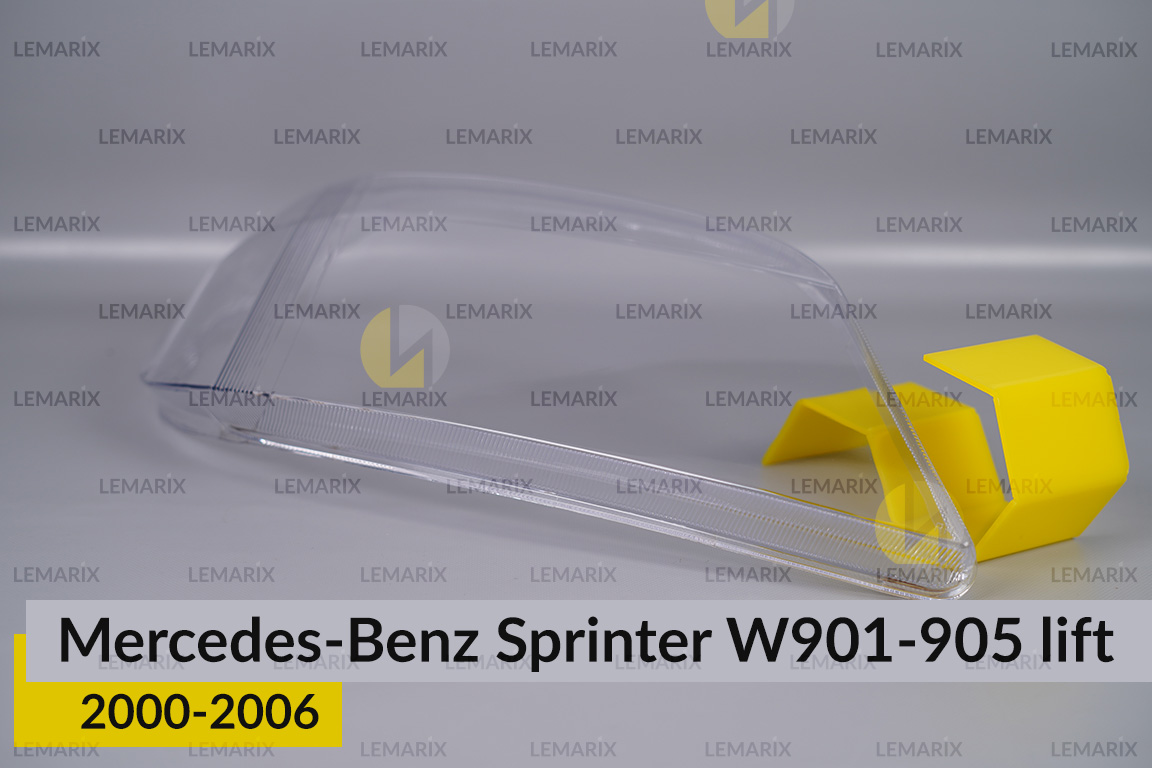 Скло фари Mercedes-Benz Sprinter W901 W902 W903 W904 W905 (2000-2006) рест праве