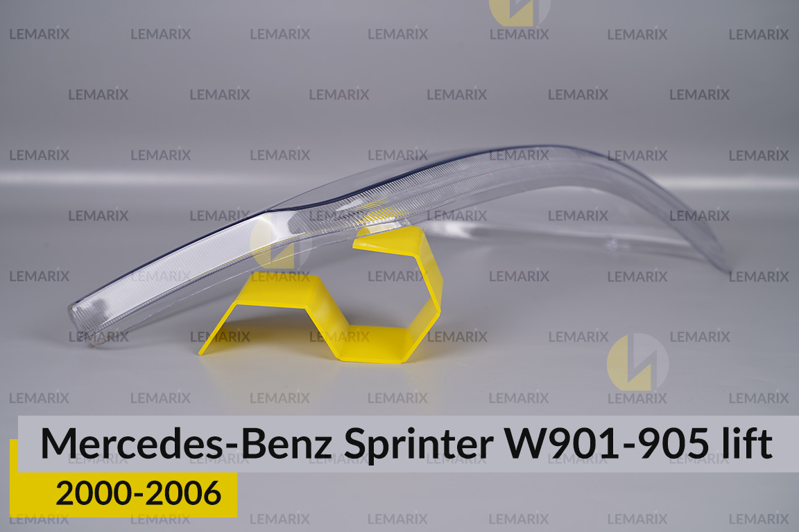Скло фари Mercedes-Benz Sprinter W901 W902 W903 W904 W905 (2000-2006) рест праве