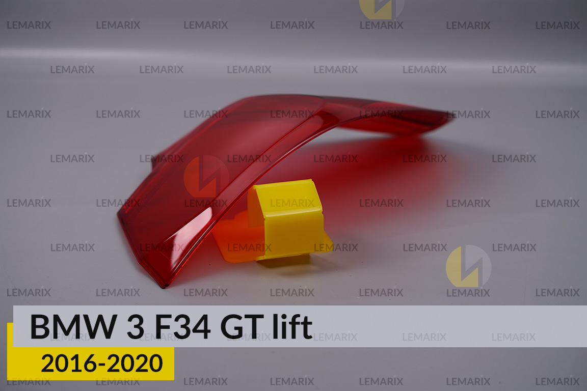 Скло заднього ліхтаря зовнішнє в крилі BMW 3 F34 GT (2016-2020) рест праве