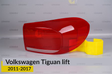Скло заднього ліхтаря зовнішнє в крилі VW Volkswagen Tiguan (2011-2017) рест праве