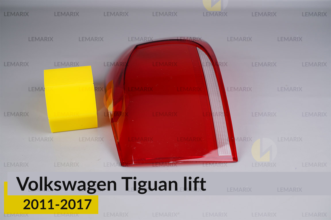 Скло заднього ліхтаря зовнішнє в крилі VW Volkswagen Tiguan (2011-2017) рест праве