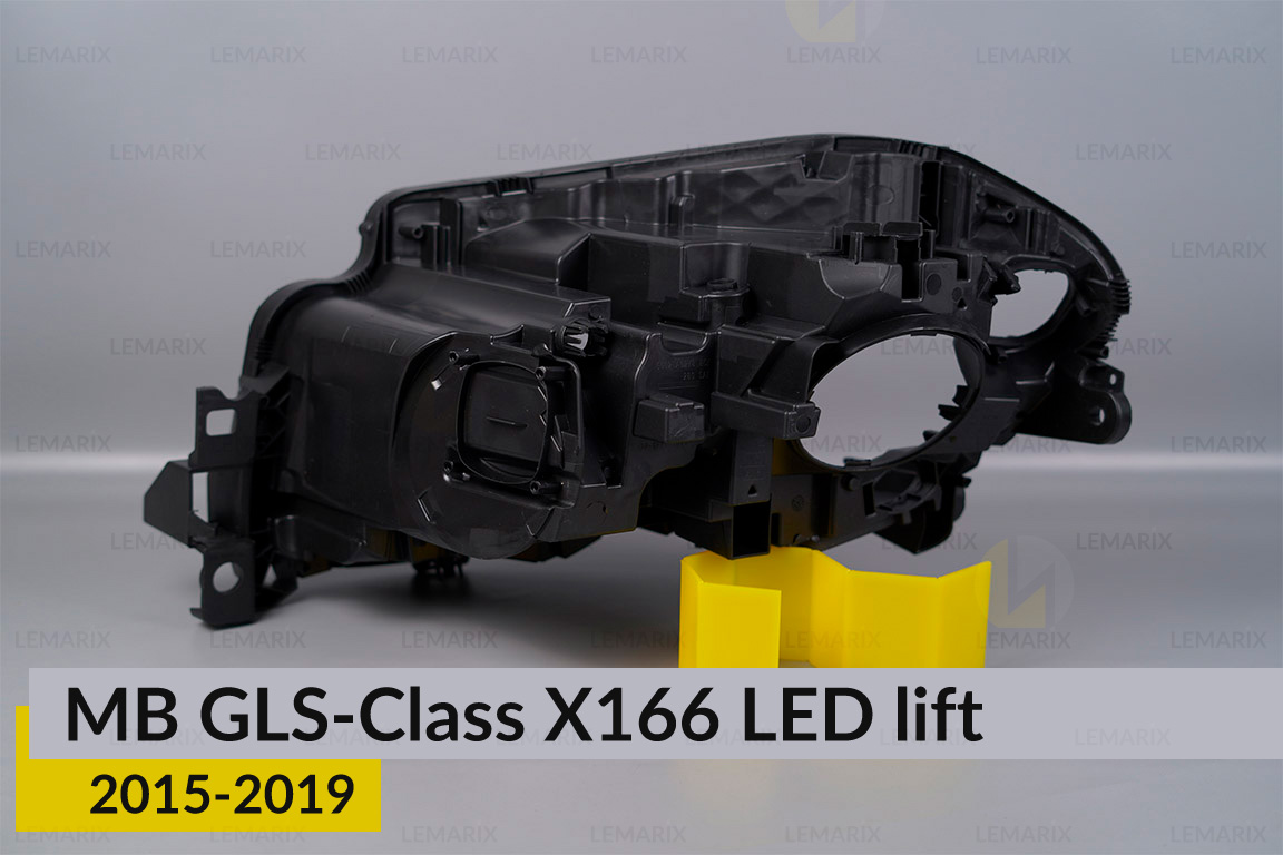 Корпус фари Mercedes-Benz GLS-Class X166 LED (2015-2019) рест правий