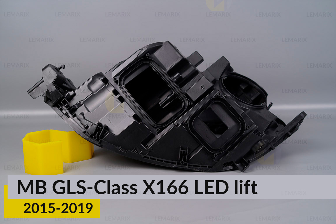 Корпус фари Mercedes-Benz GLS-Class X166 LED (2015-2019) рест правий