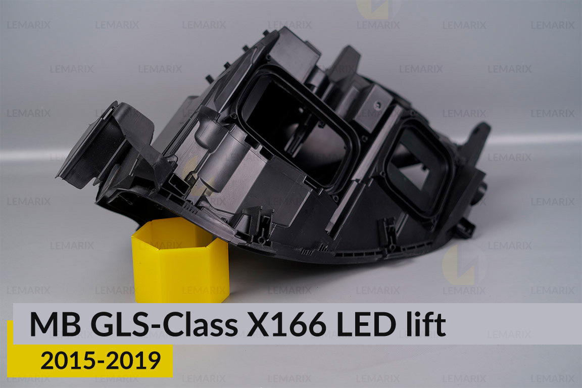 Корпус фари Mercedes-Benz GLS-Class X166 LED (2015-2019) рест правий
