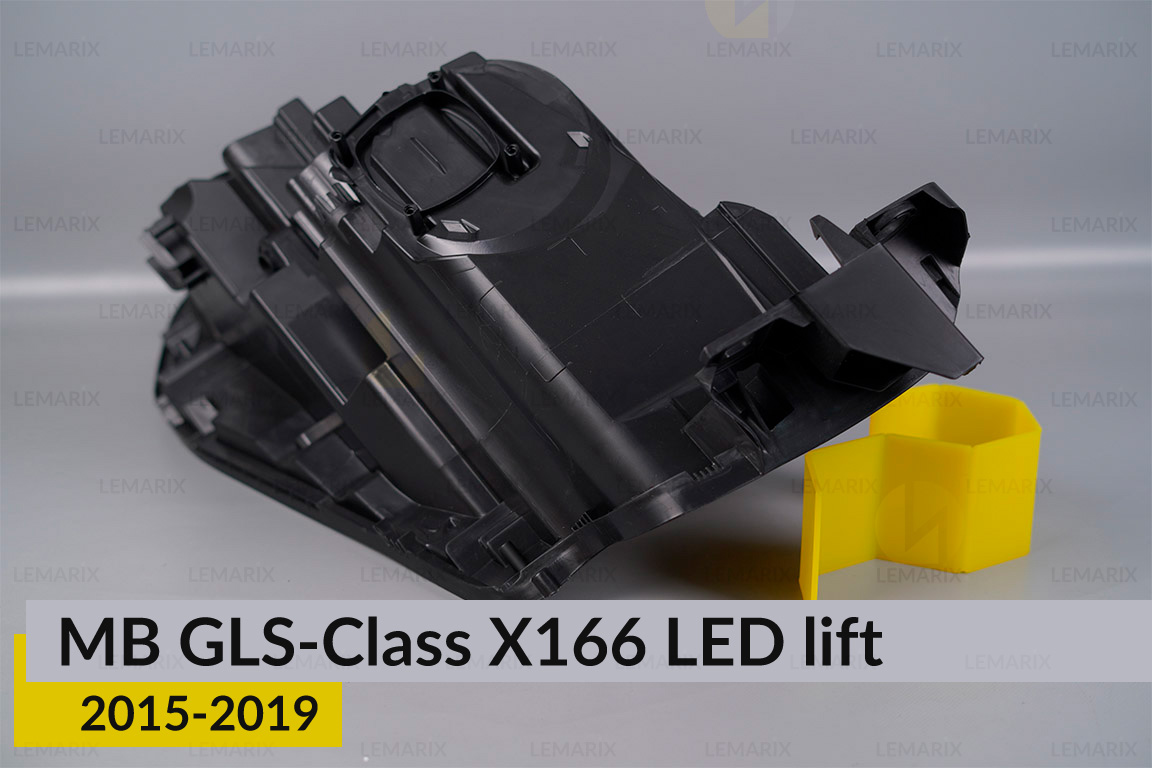 Корпус фари Mercedes-Benz GLS-Class X166 LED (2015-2019) рест правий