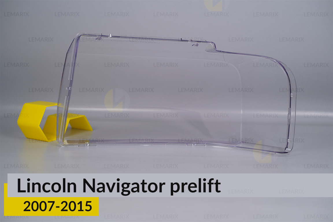 Скло фари Lincoln Navigator (2007-2015) дорест праве