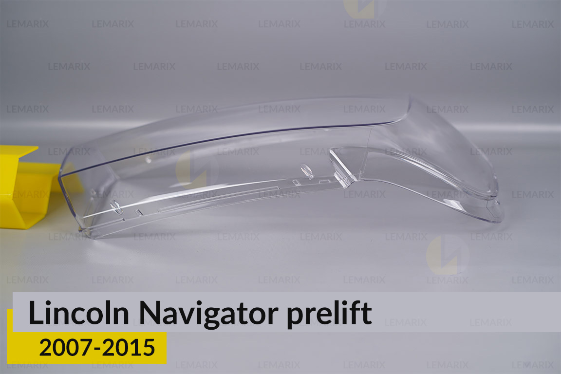 Скло фари Lincoln Navigator (2007-2015) дорест праве