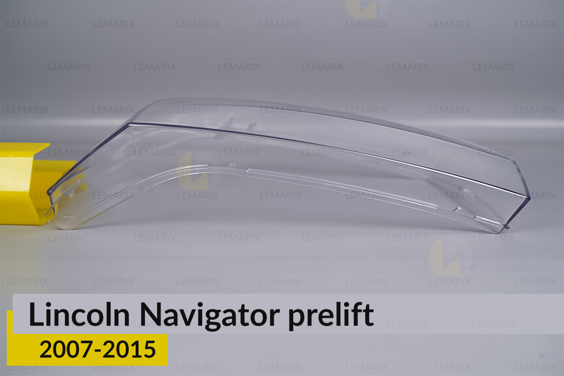 Скло фари Lincoln Navigator (2007-2015) дорест праве