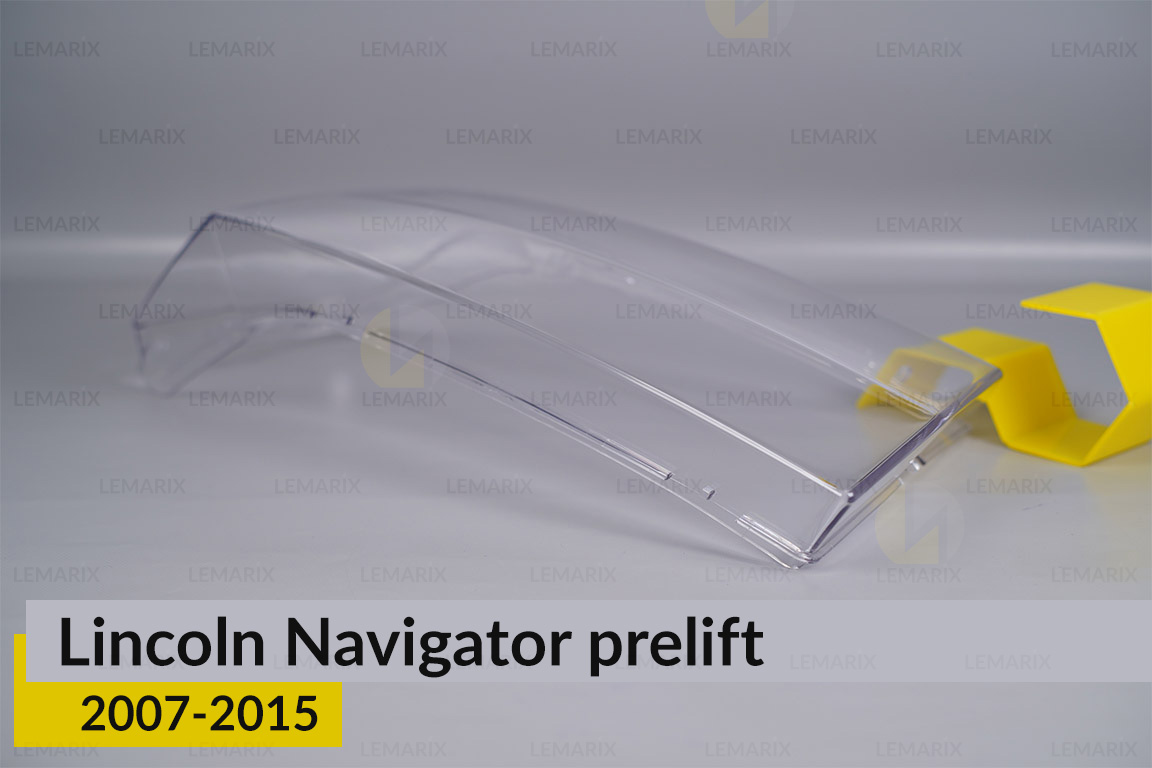 Скло фари Lincoln Navigator (2007-2015) дорест праве