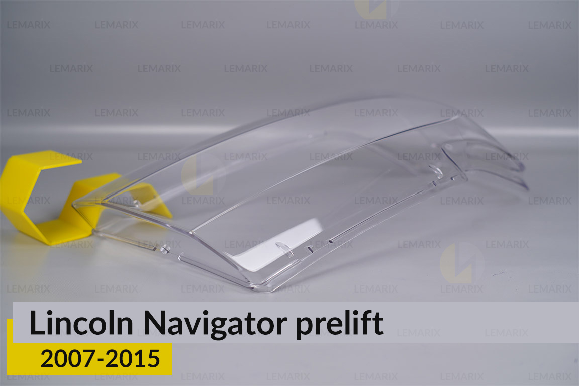 Скло фари Lincoln Navigator (2007-2015) дорест праве