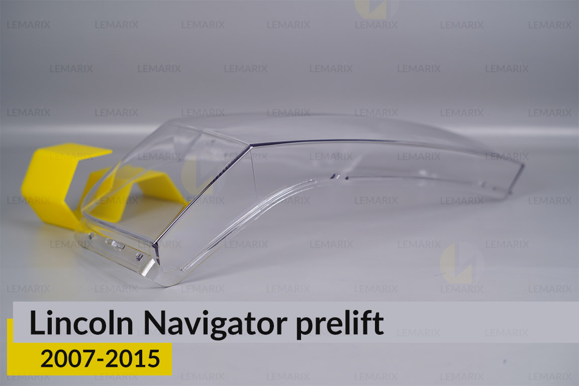 Скло фари Lincoln Navigator (2007-2015) дорест праве