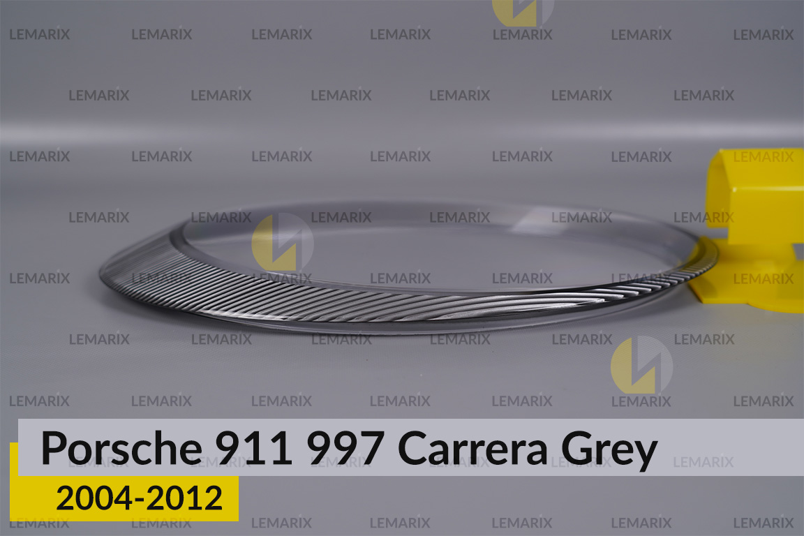 Скло фари Porsche 911 997 Carrera Grey (2004-2012) ліве