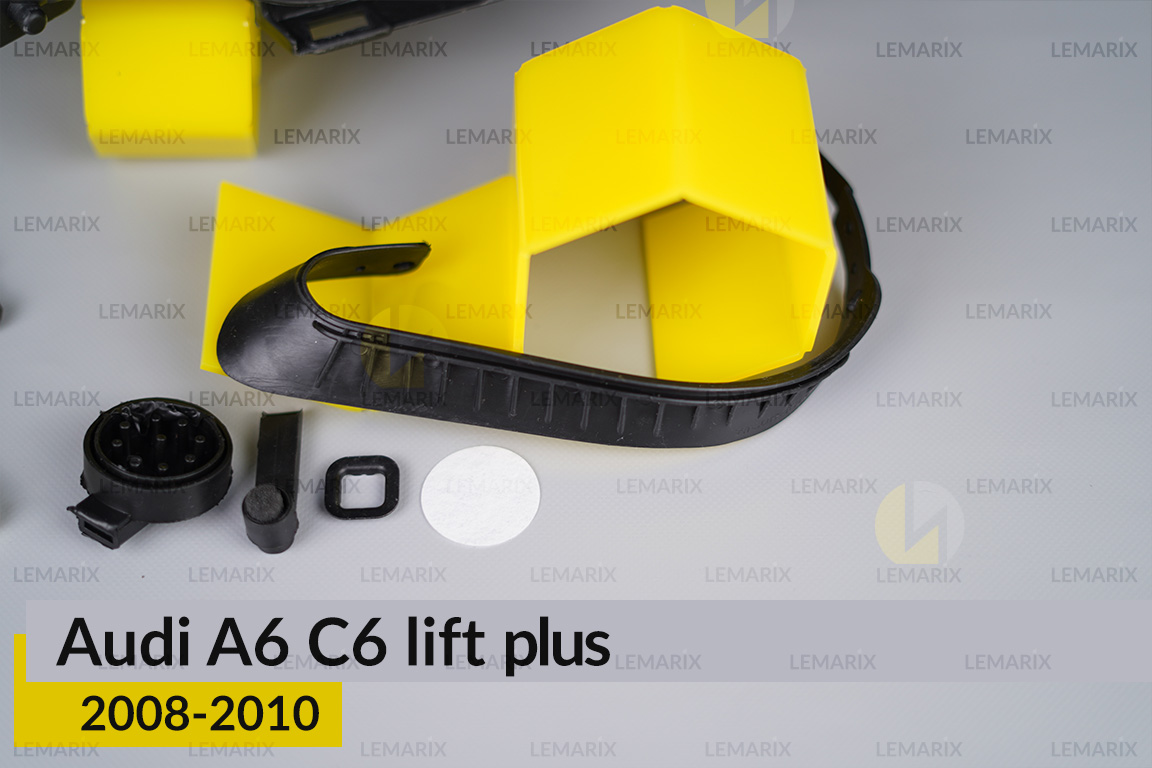 Сервісний комплект корпуса фар Audi A6 C6 Plus (2008-2010) рест правий