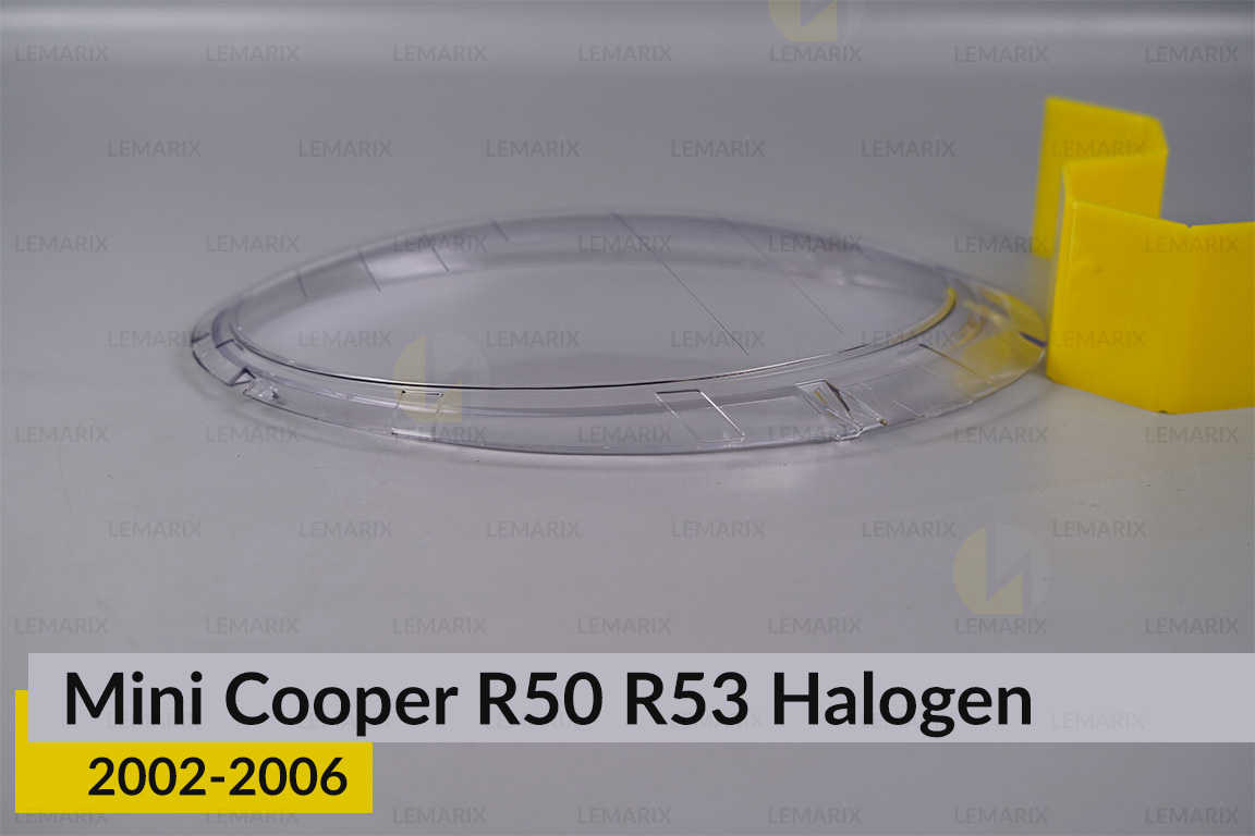 Скло фари Mini Cooper R50 R53 Halogen (2002-2006) ліве