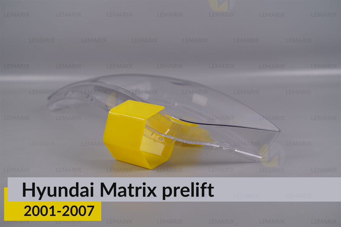Скло фари Hyundai Matrix (2001-2007) дорест ліве