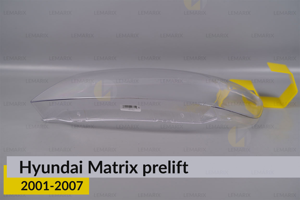 Скло фари Hyundai Matrix (2001-2007) дорест ліве