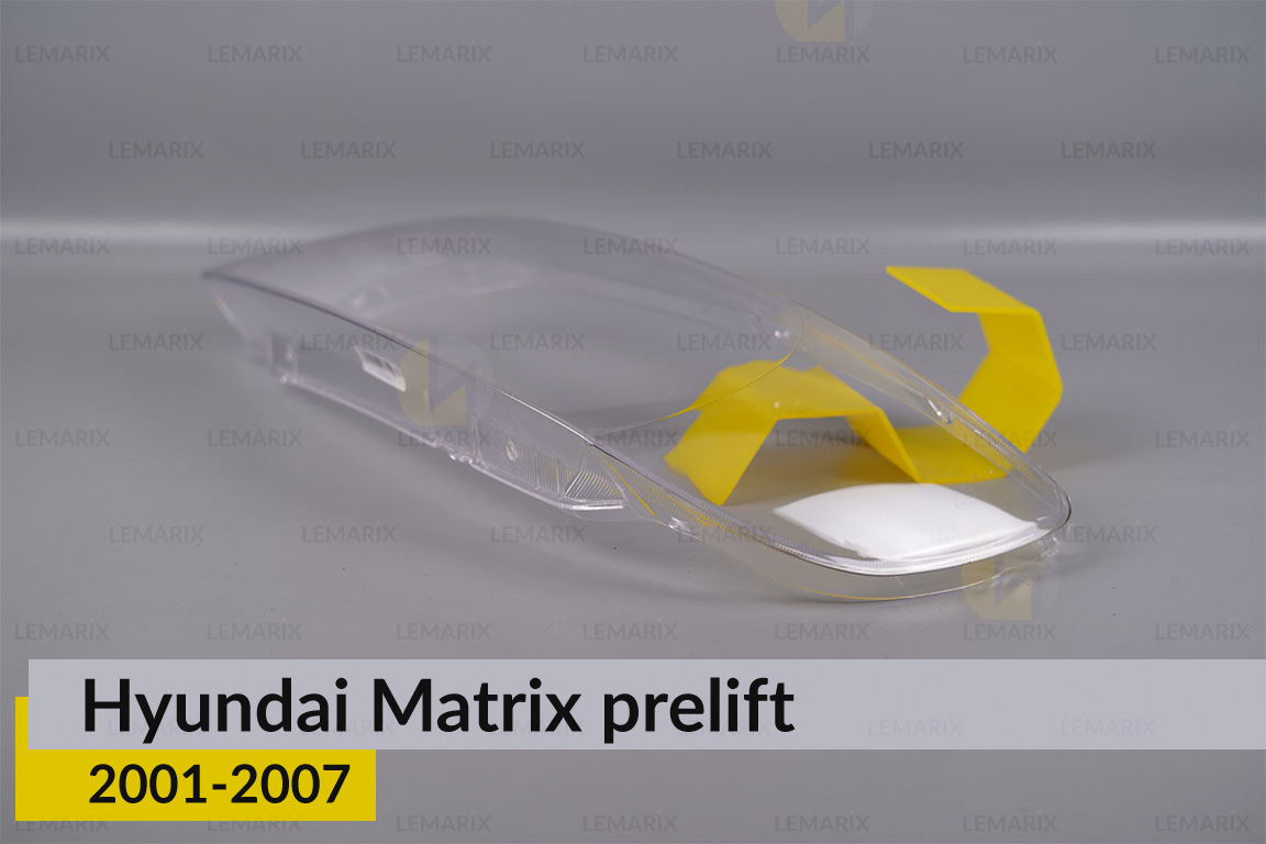 Скло фари Hyundai Matrix (2001-2007) дорест ліве