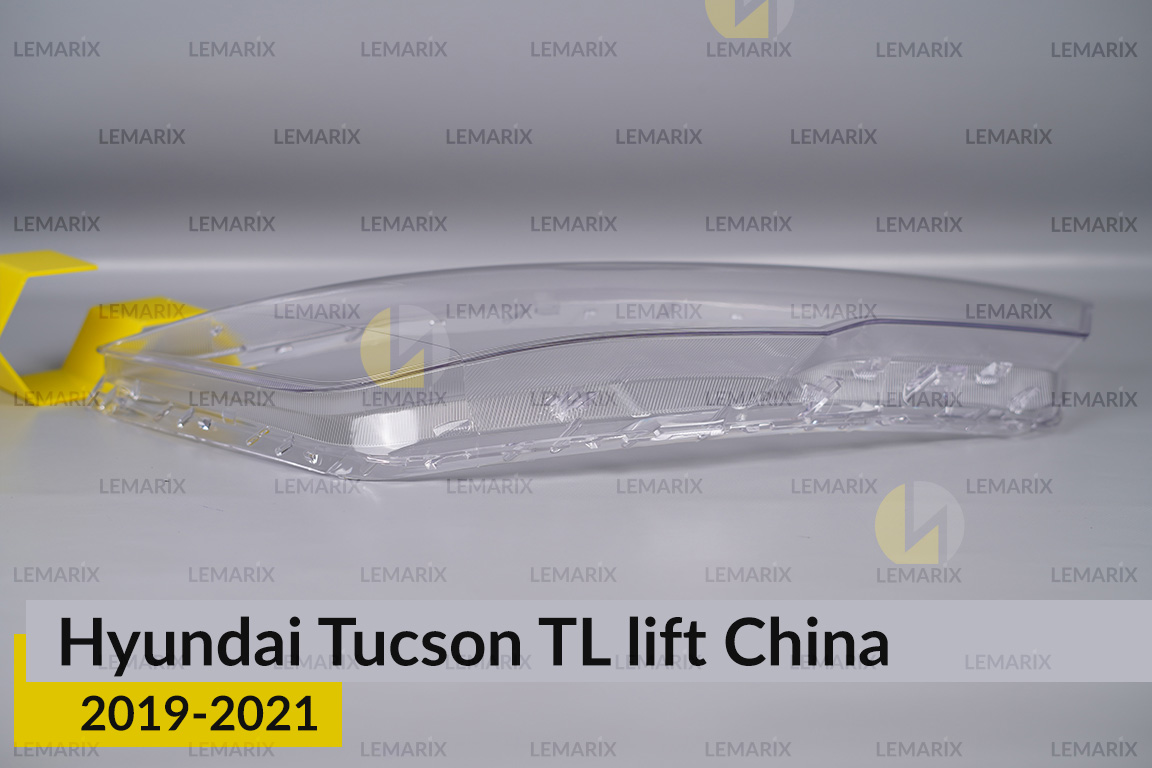 Скло фари Hyundai Tucson TL China (2019-2021) рест праве