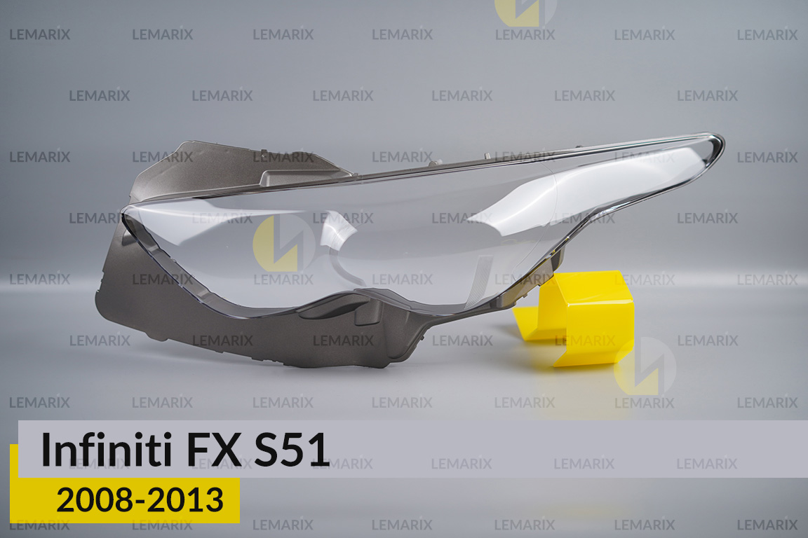 Скло фари Infiniti FX S51 (2008-2013) ліве