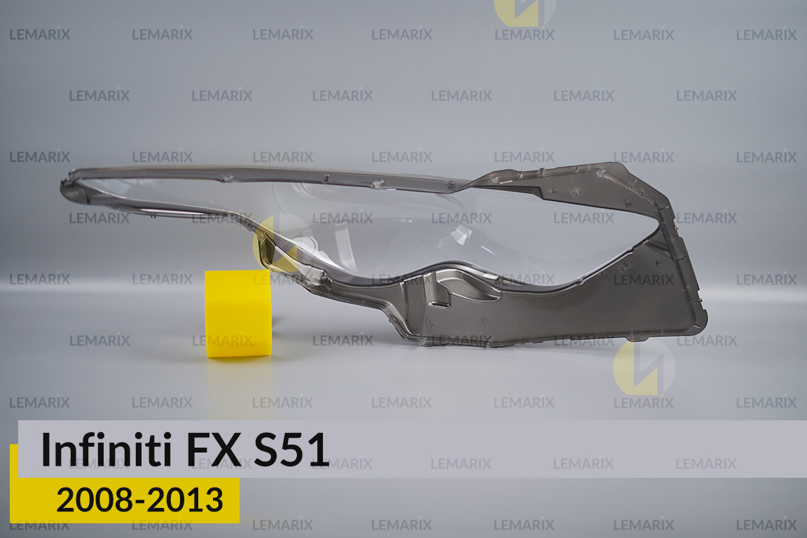 Скло фари Infiniti FX S51 (2008-2013) ліве
