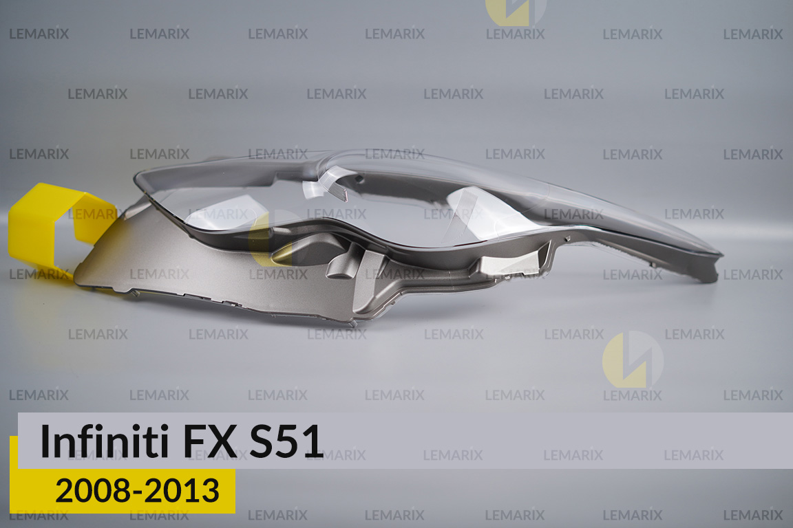 Скло фари Infiniti FX S51 (2008-2013) ліве