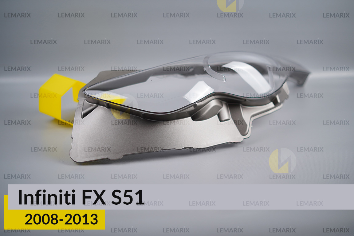 Скло фари Infiniti FX S51 (2008-2013) ліве