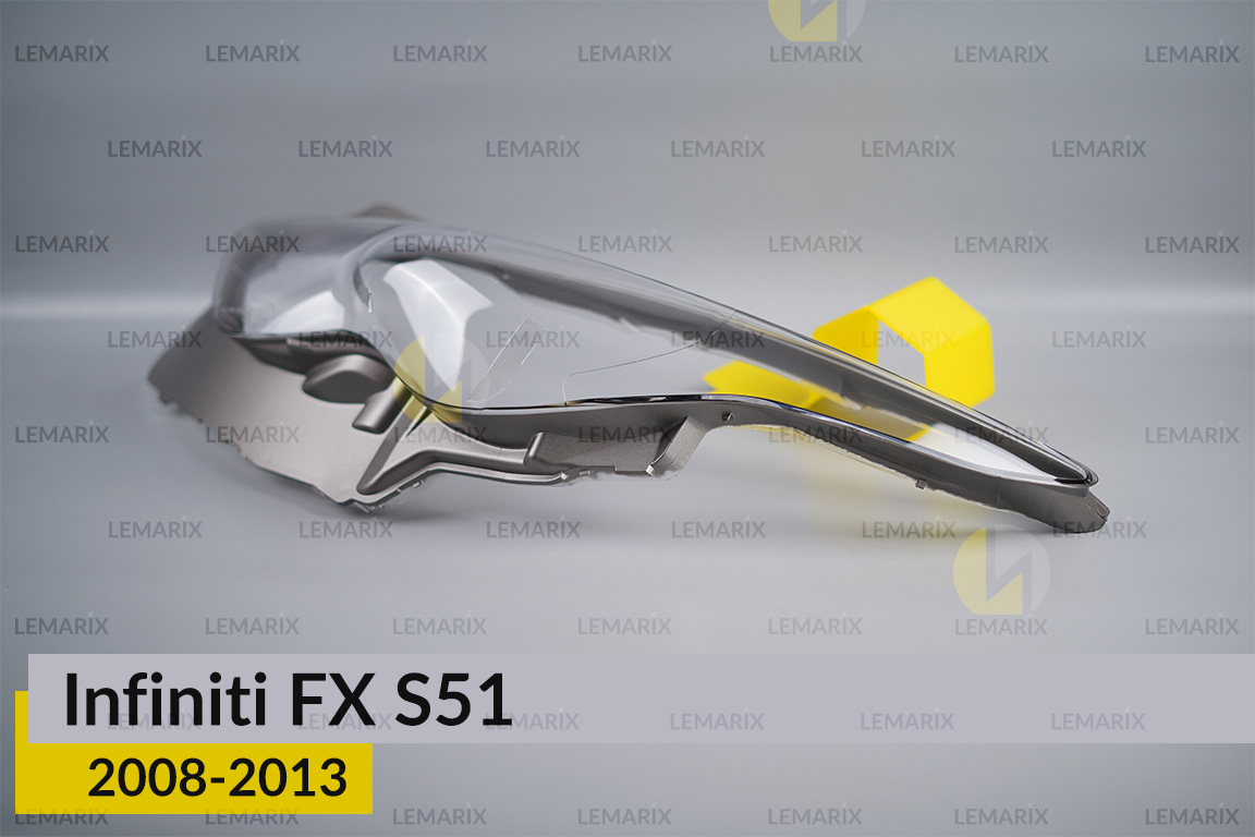 Скло фари Infiniti FX S51 (2008-2013) ліве