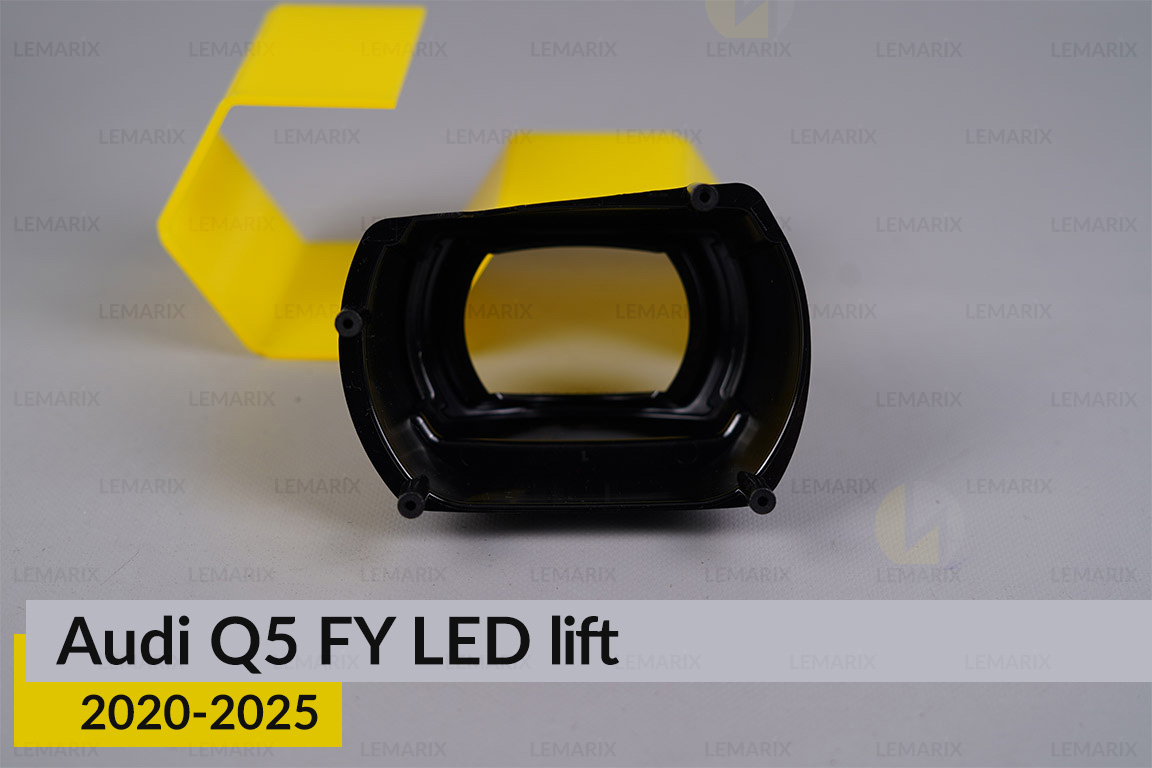 Декоративна маска лінзи Audi Q5 FY LED (2020-2025) рест ліва