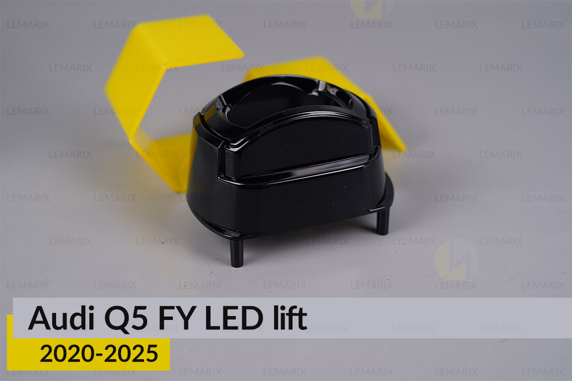 Декоративна маска лінзи Audi Q5 FY LED (2020-2025) рест ліва