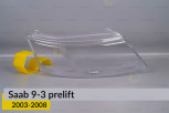 Скло фари Saab 9-3 (2003-2008) дорест праве