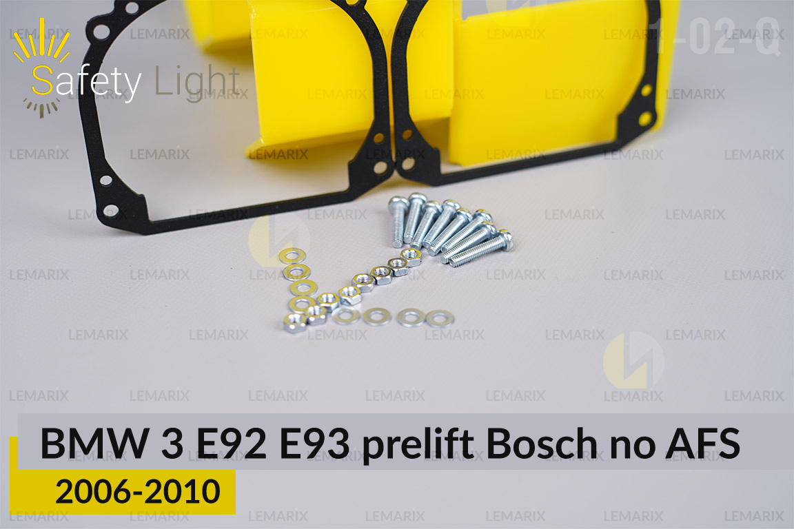 Перехідна рамка для BMW 3 E92 E93 Bosch no AFS (2006-2010) дорест