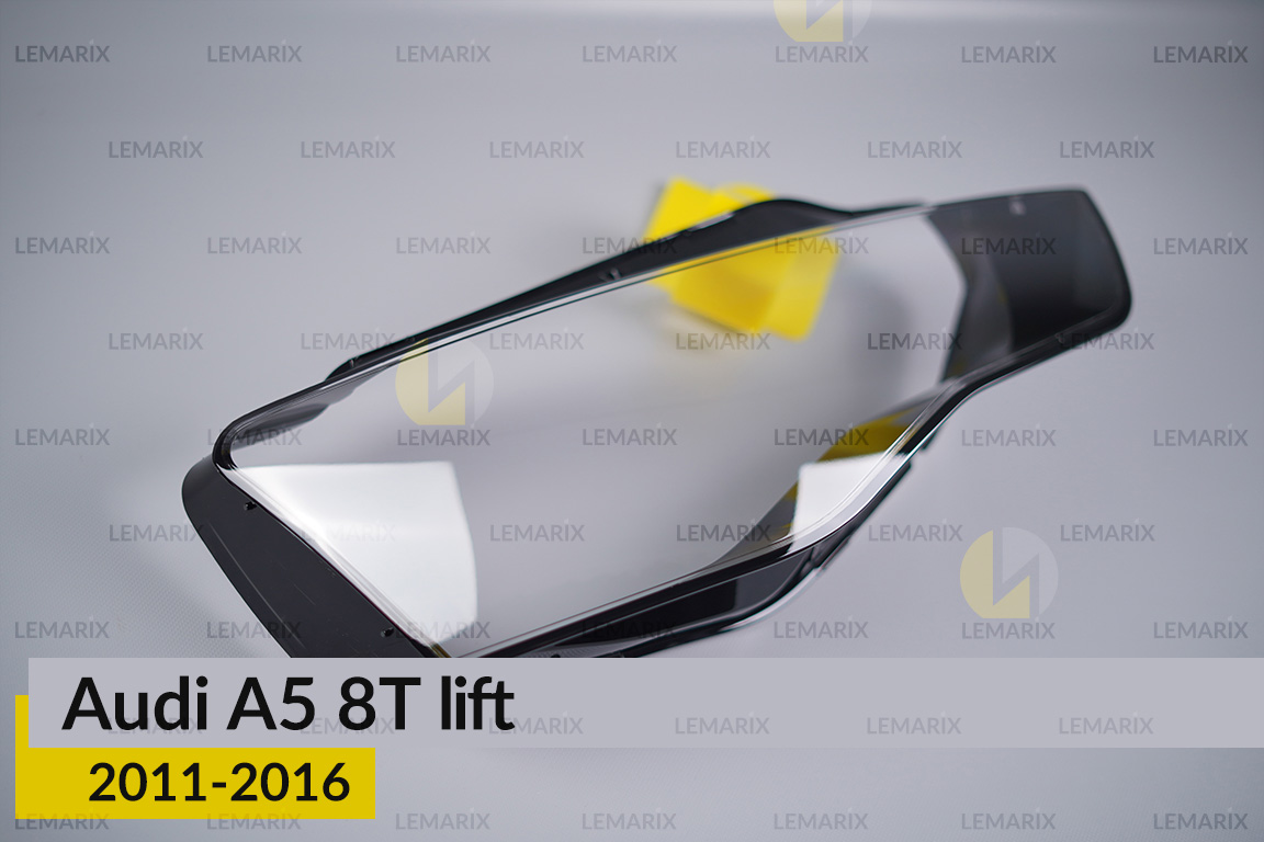 Скло фари Audi A5 8T (2011-2016) рест праве