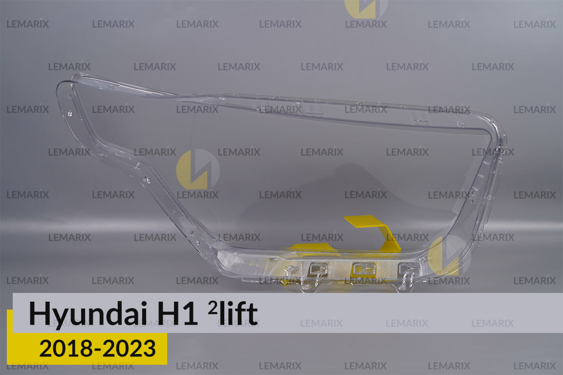 Скло фари Hyundai H1 (2018-2023) 2 рест ліве