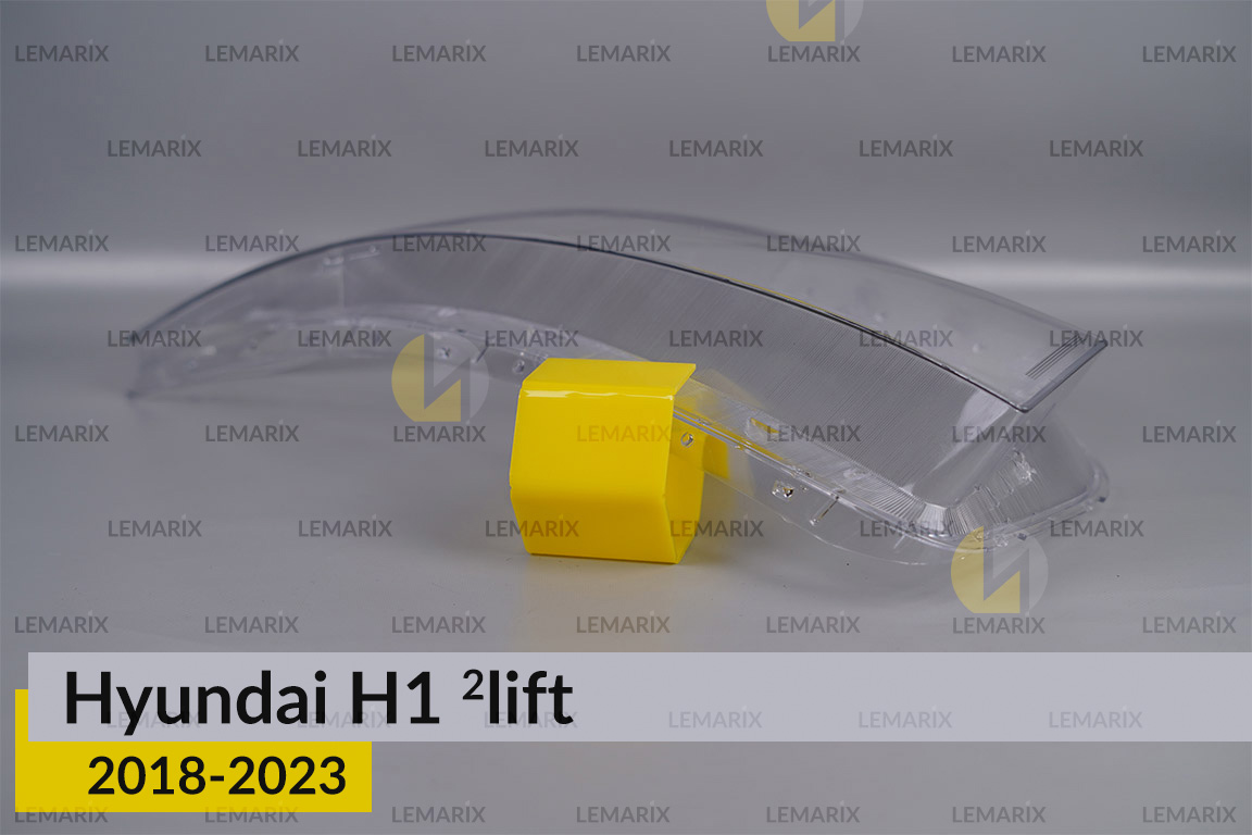 Скло фари Hyundai H1 (2018-2023) 2 рест ліве