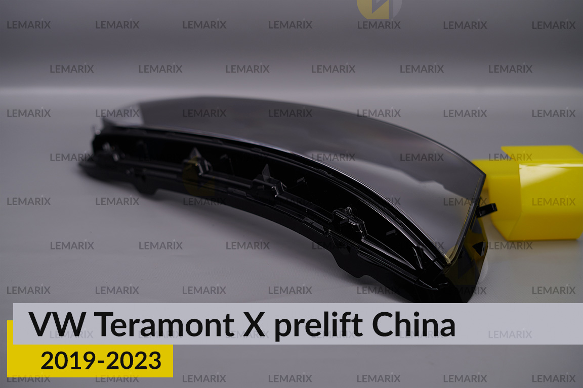 Скло фари VW Volkswagen X China (2019-2023) дорест праве