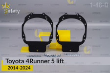 Перехідна рамка для Toyota 4Runner 5 (2014-2024) рест