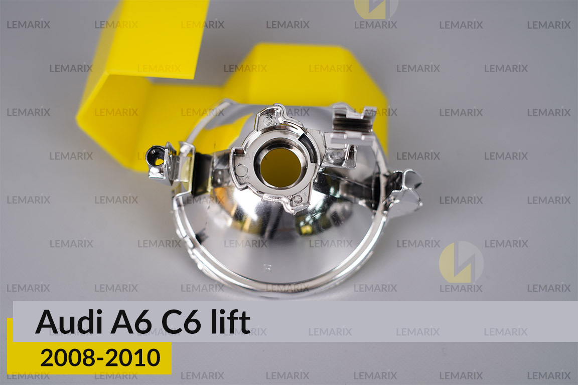 Хромований відбивач Audi A6 C6 (2008-2010) рест правий